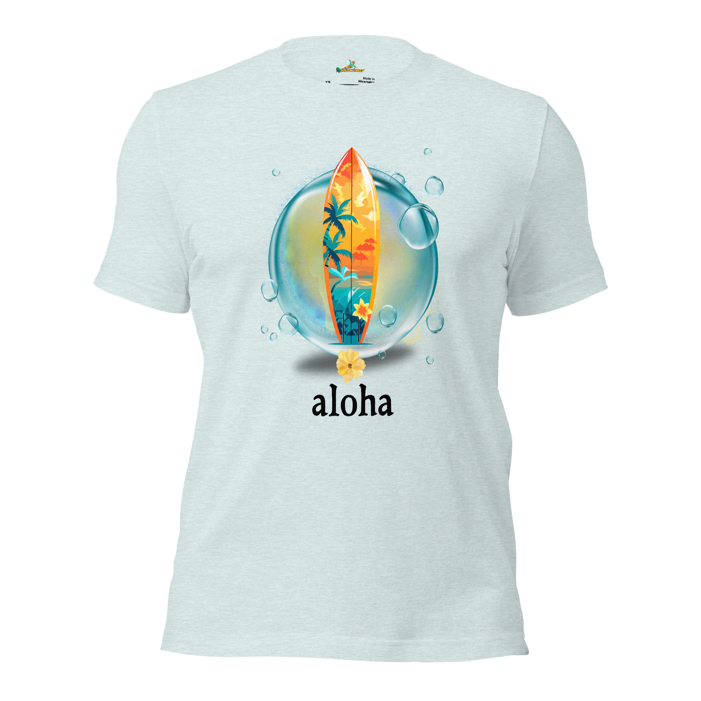 Surfing Aloha Unisex T-Shirt
