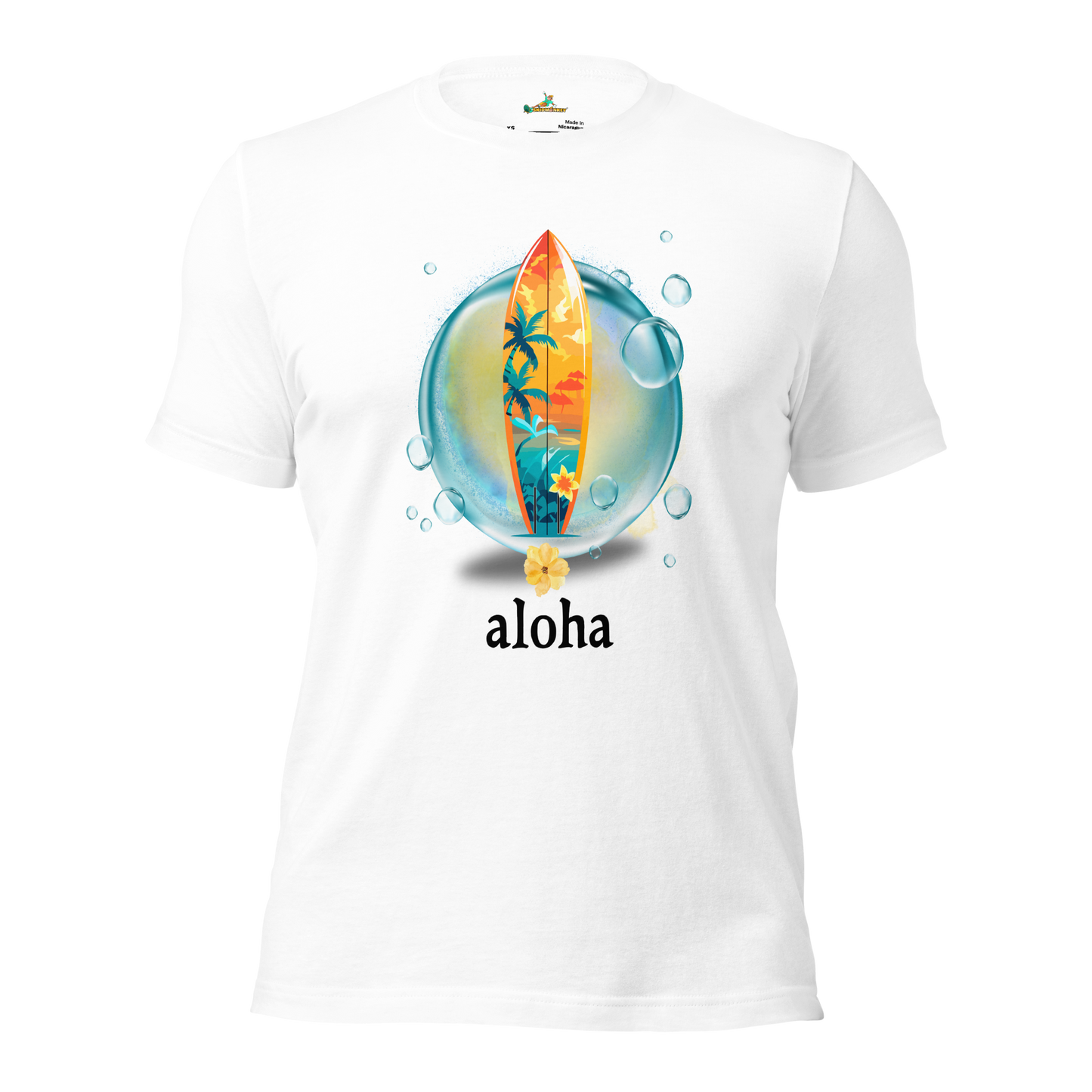 Surfing Aloha Unisex T-Shirt