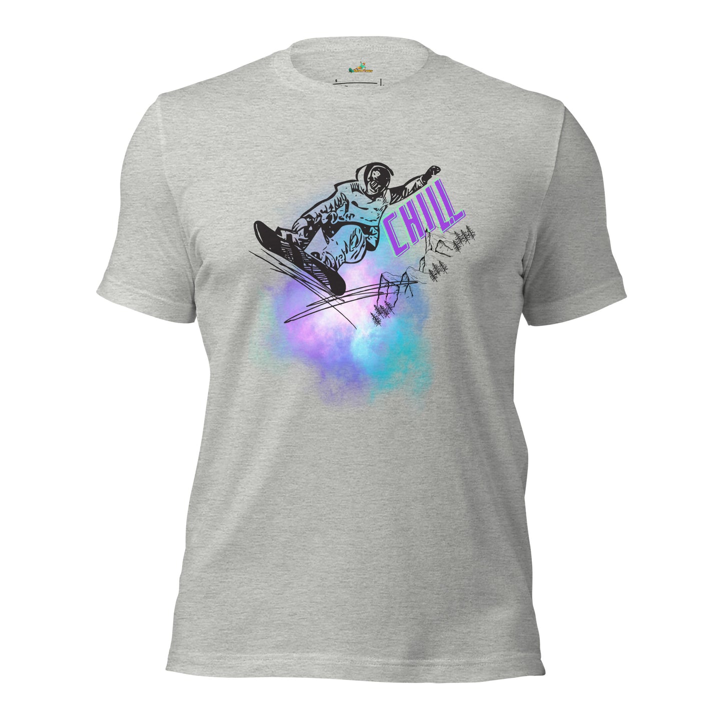 Skiing Chill Out Unisex T-Shirt
