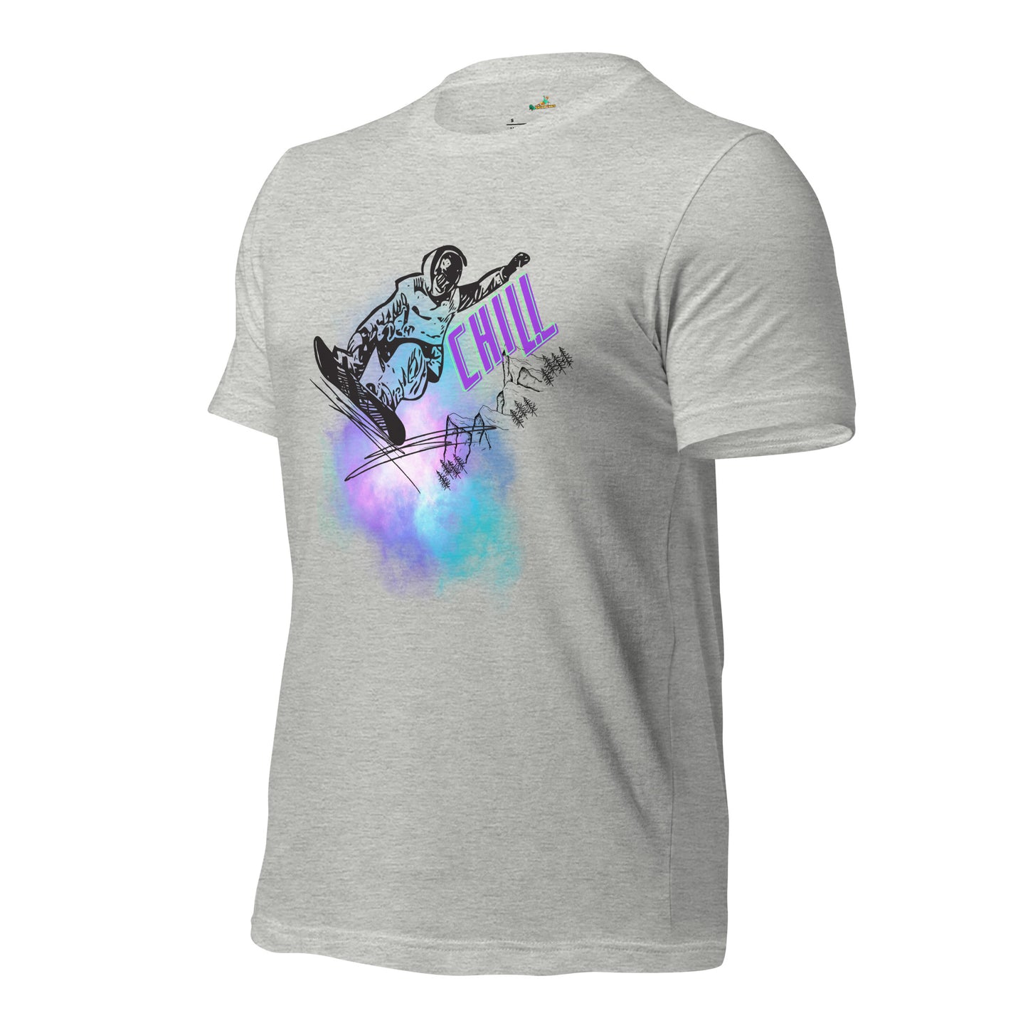 Skiing Chill Out Unisex T-Shirt