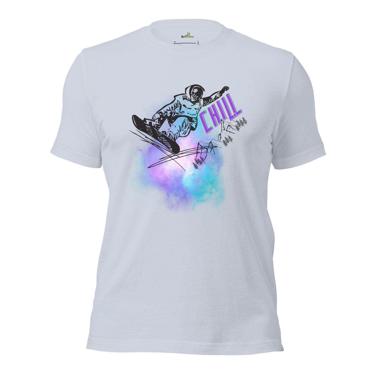 Skiing Chill Out Unisex T-Shirt