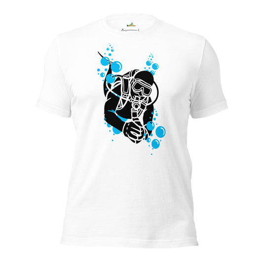 Scubba Diving Bubbles Unisex T-Shirt