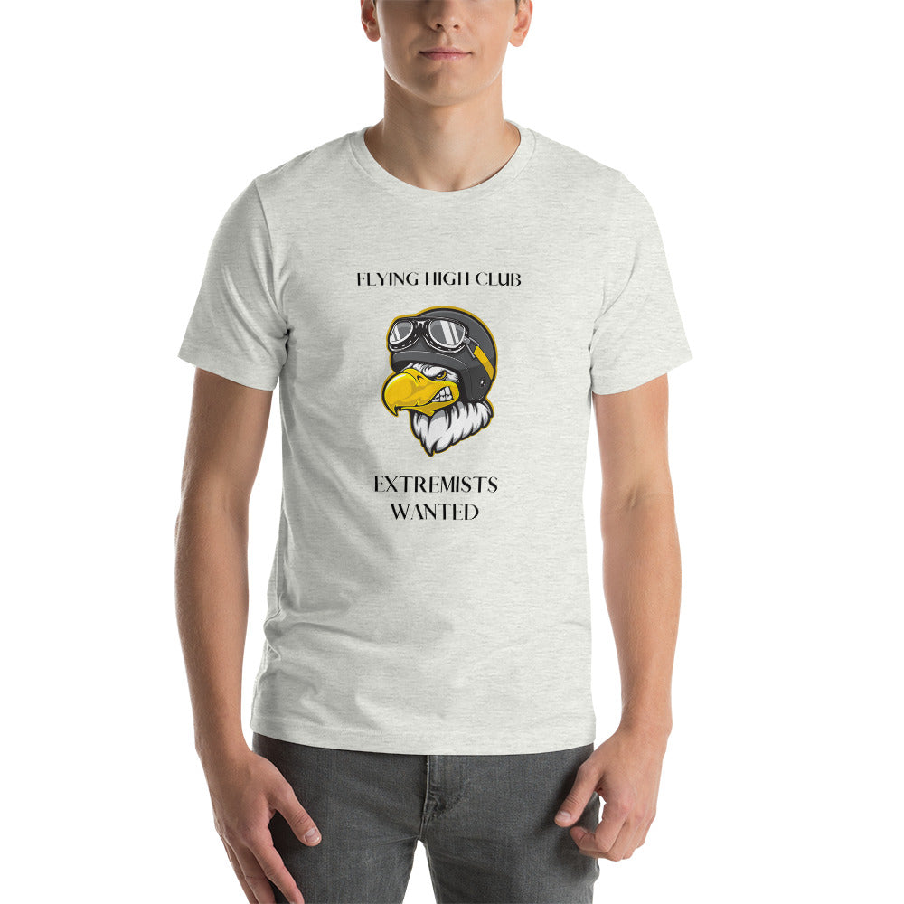 Skydiving Flying High Extremists Unisex T-Shirt