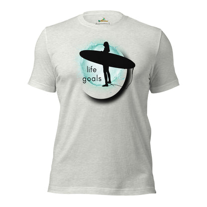 Surfing Life Goals Unisex T-Shirt