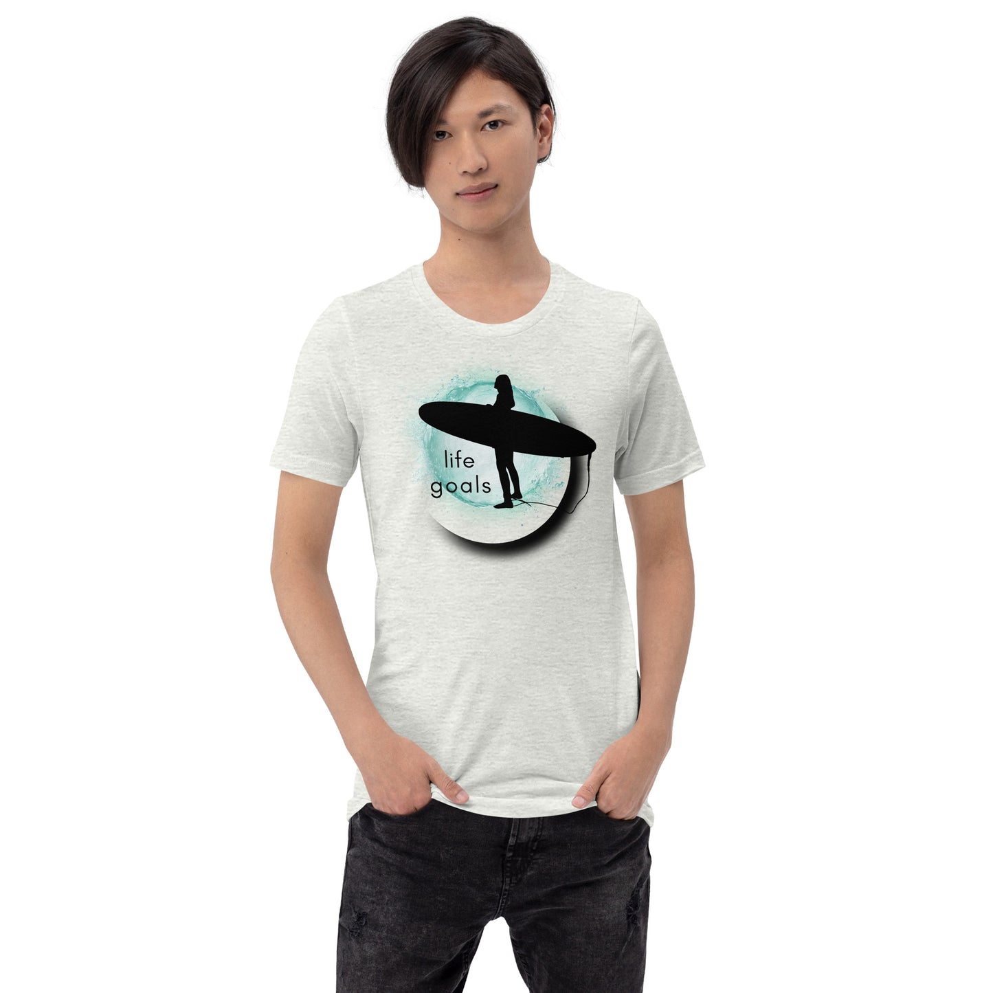 Surfing Life Goals Unisex T-Shirt