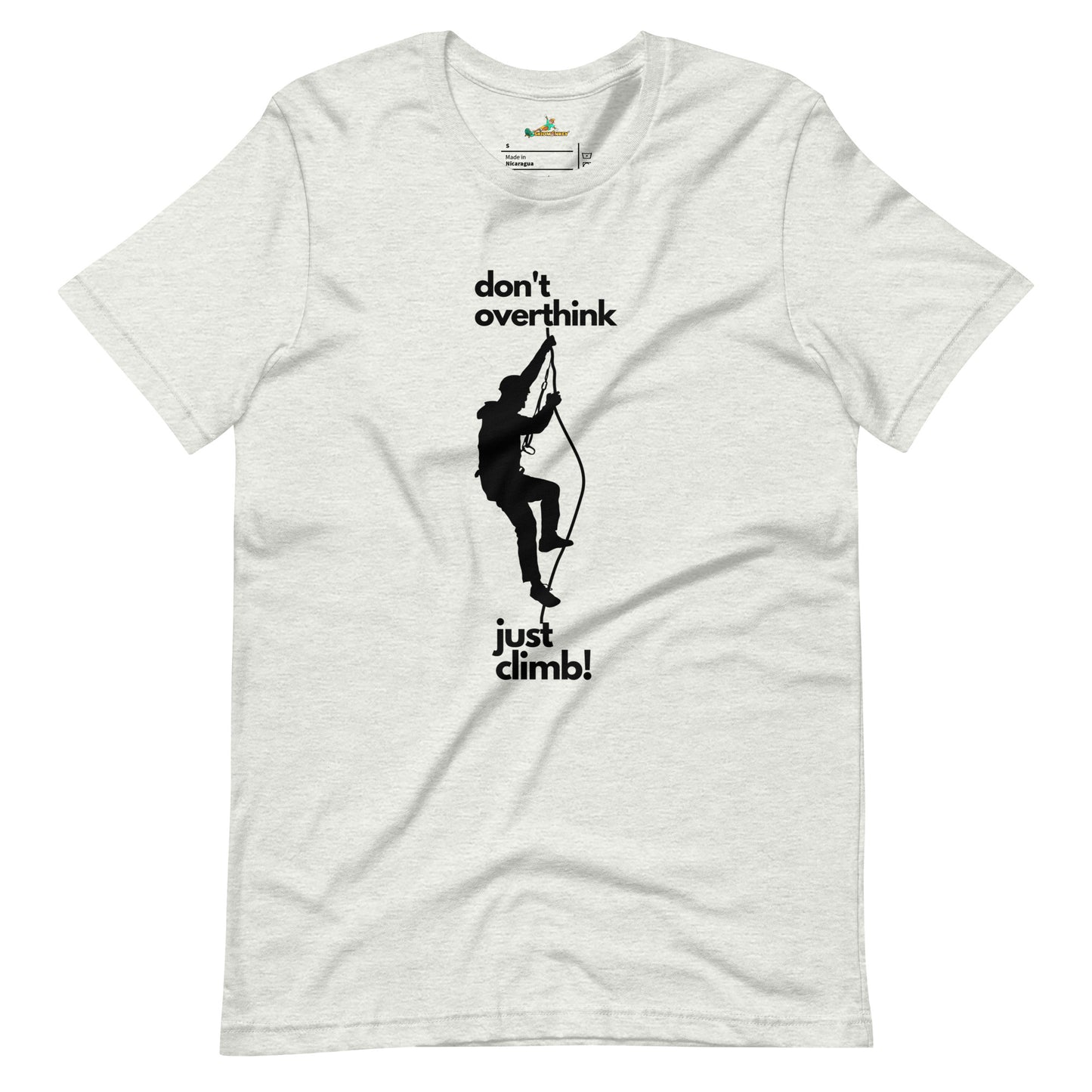 Climbing Don't Overthink Unisex T-Shirt