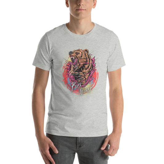 Hunting Buck World Bear Unisex T-Shirt