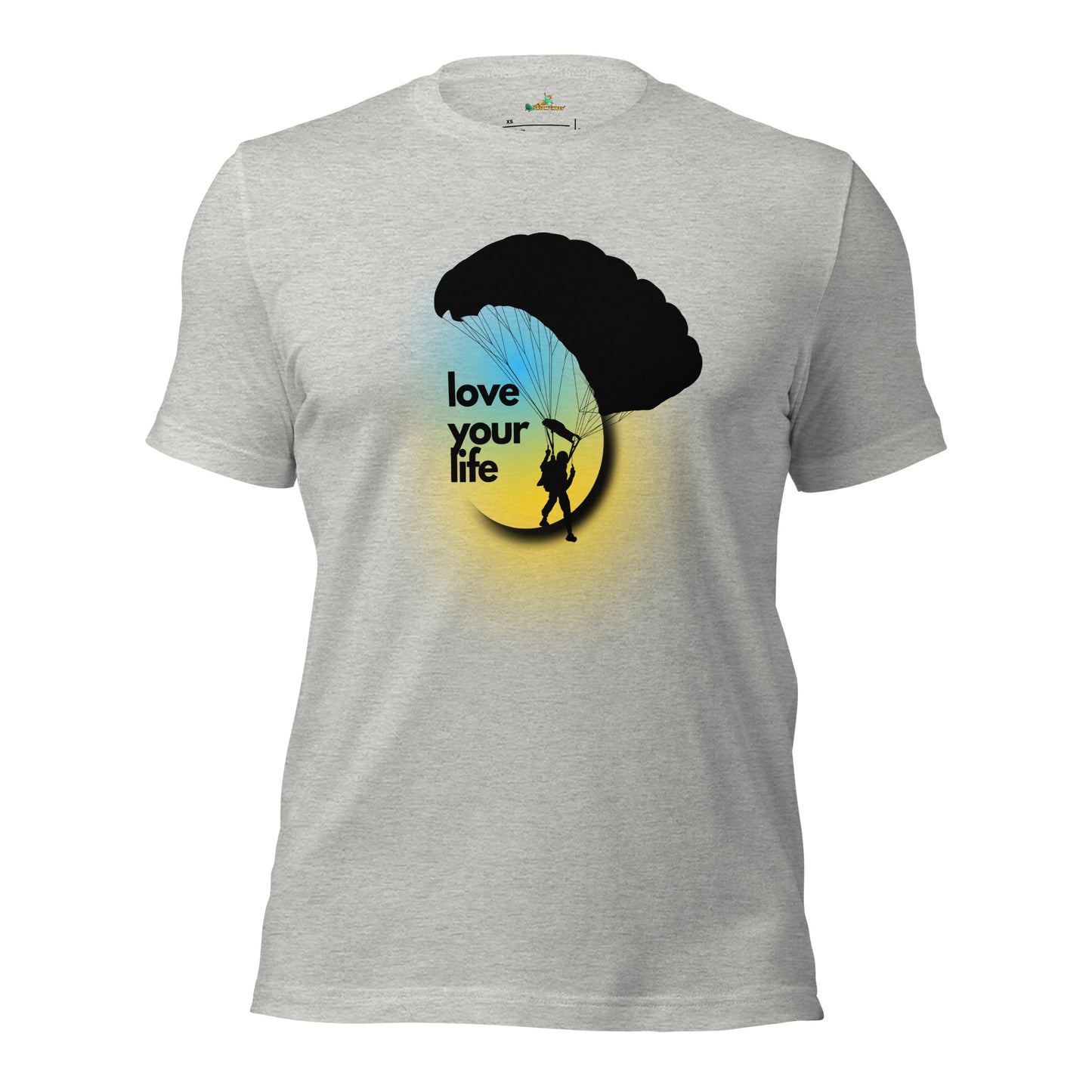 Parachuting Love Your Life Unisex T-Shirt