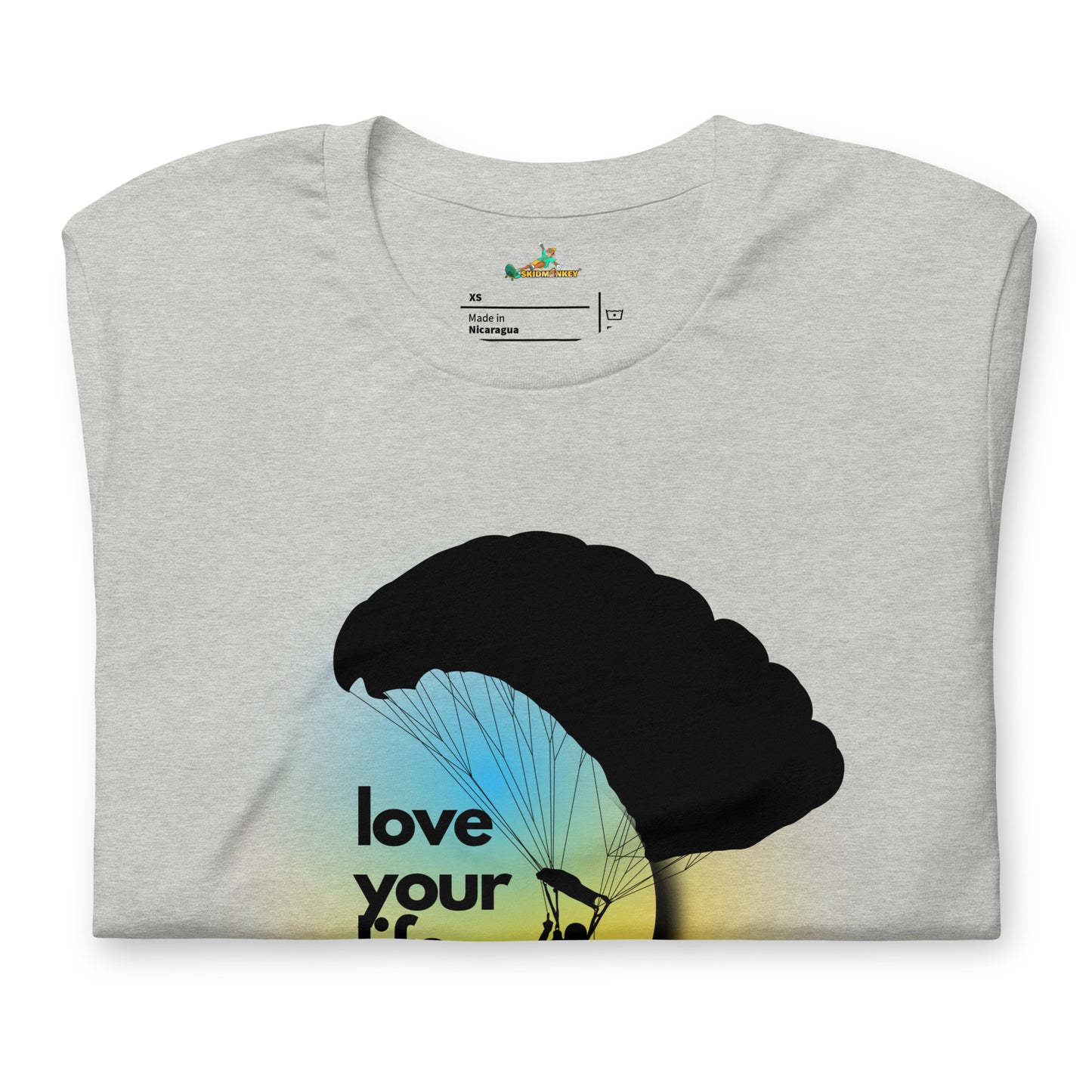 Parachuting Love Your Life Unisex T-Shirt