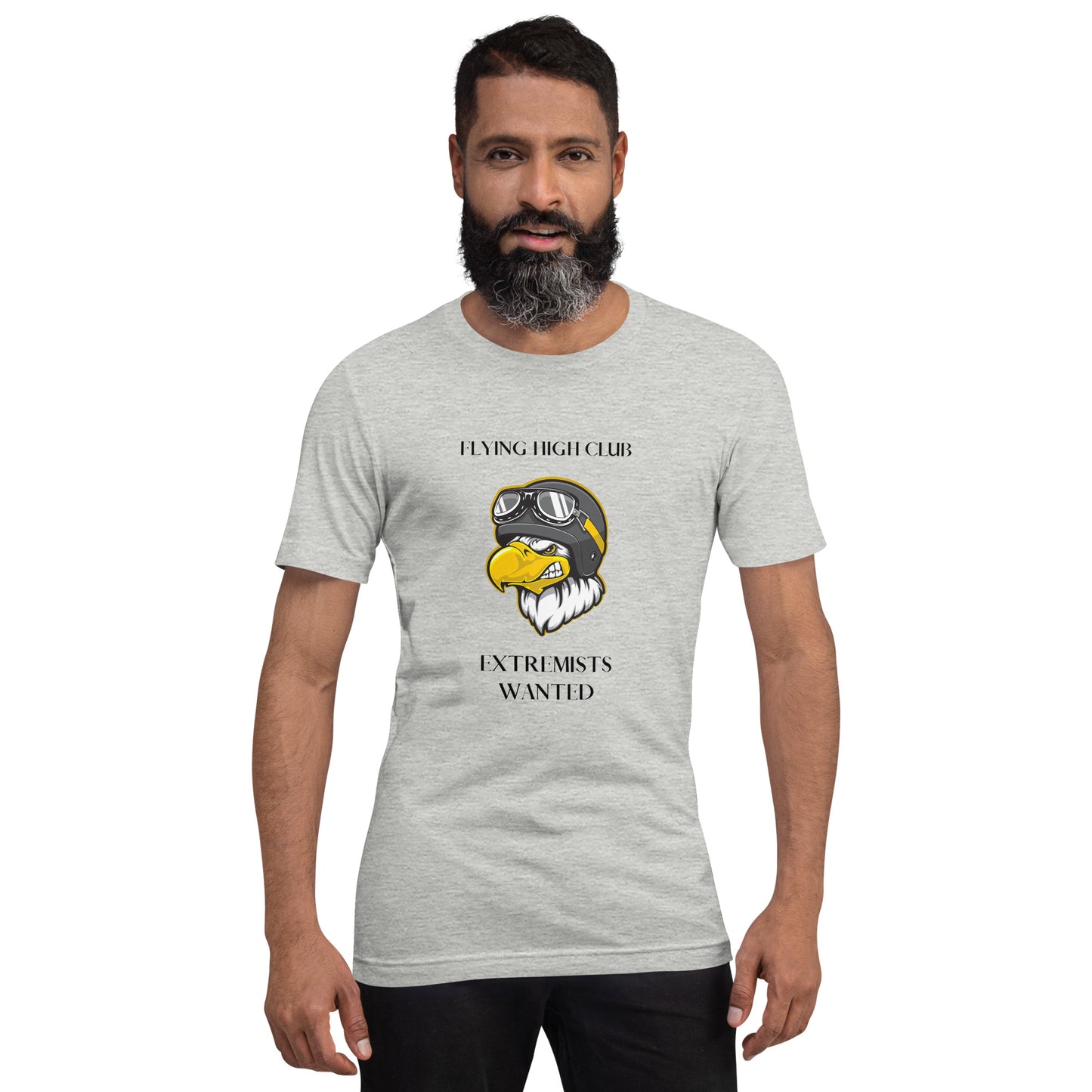 Skydiving Flying High Extremists Unisex T-Shirt