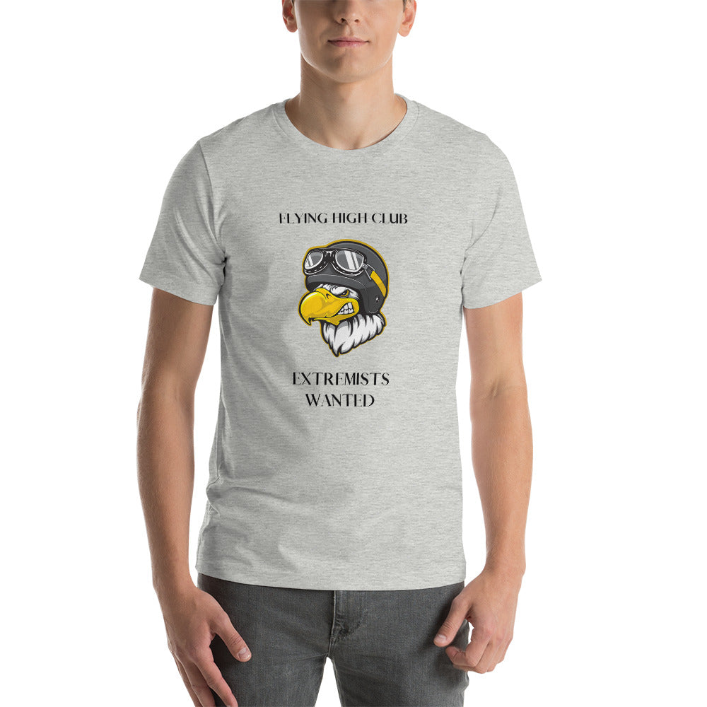 Skydiving Flying High Extremists Unisex T-Shirt