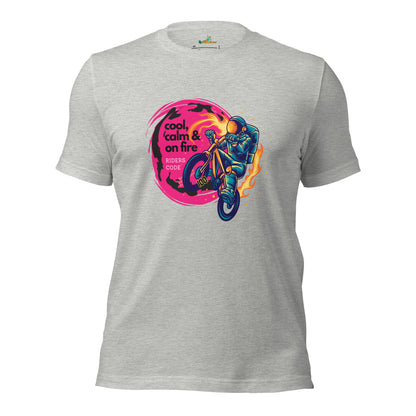 Riding Cool, Calm & On Fire Unisex T-Shirt