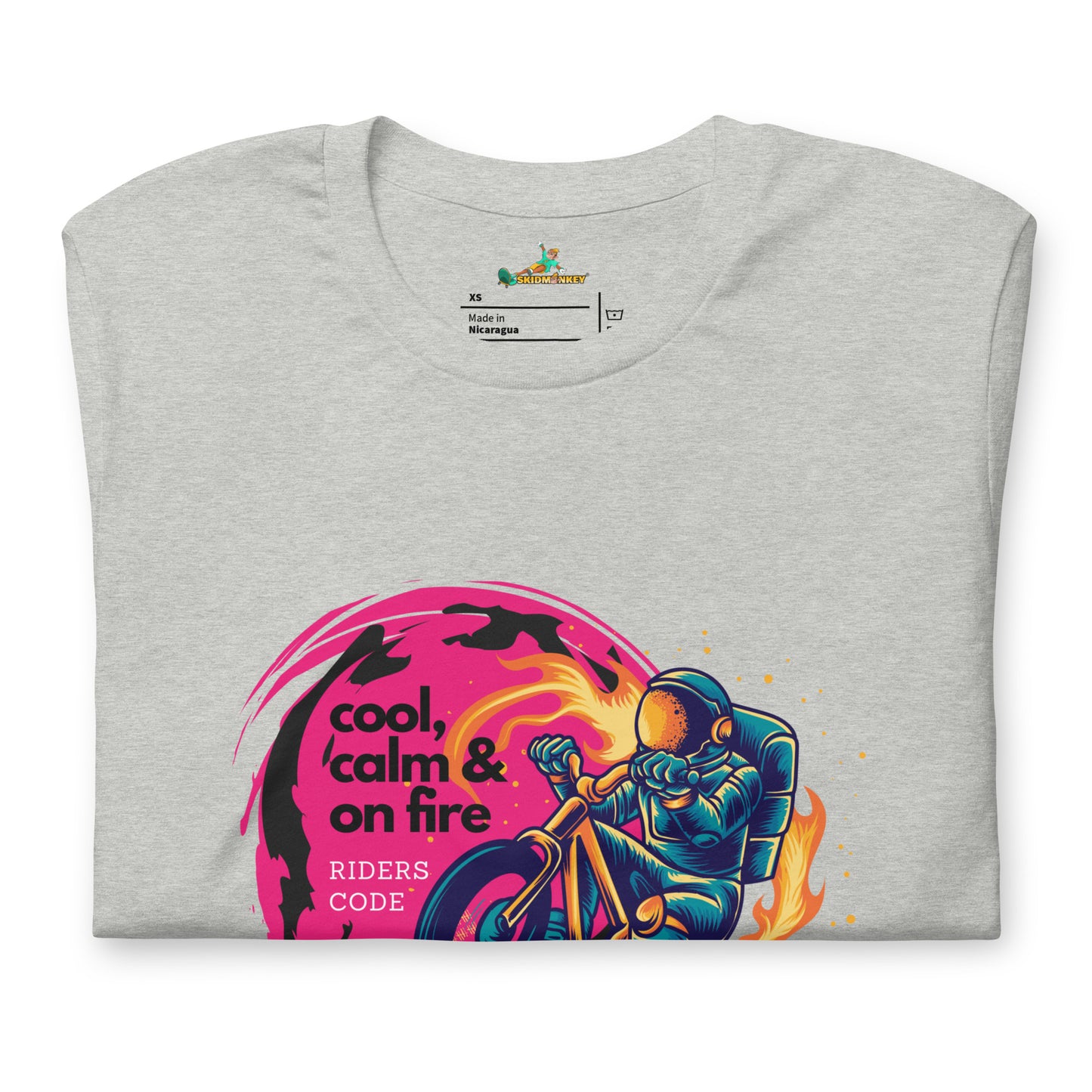 Riding Cool, Calm & On Fire Unisex T-Shirt