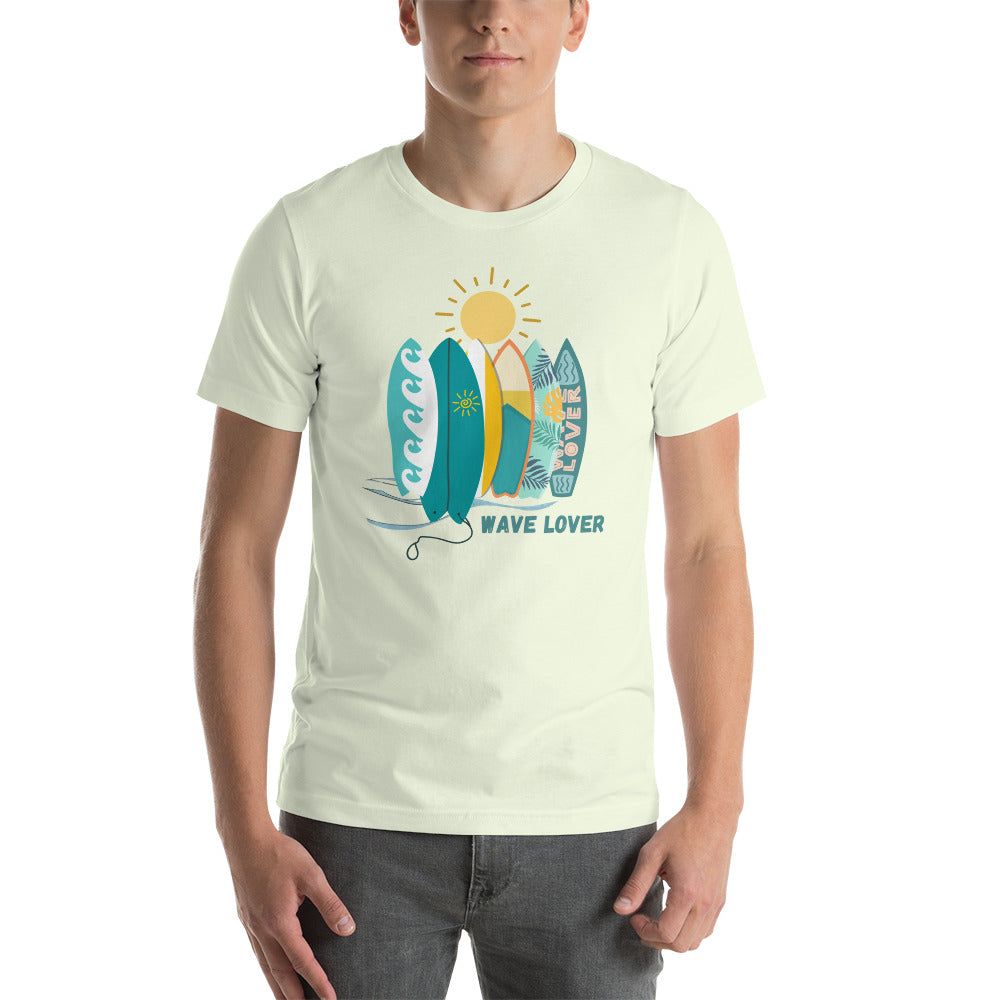 Surfing Wave Lover Unisex T-Shirt