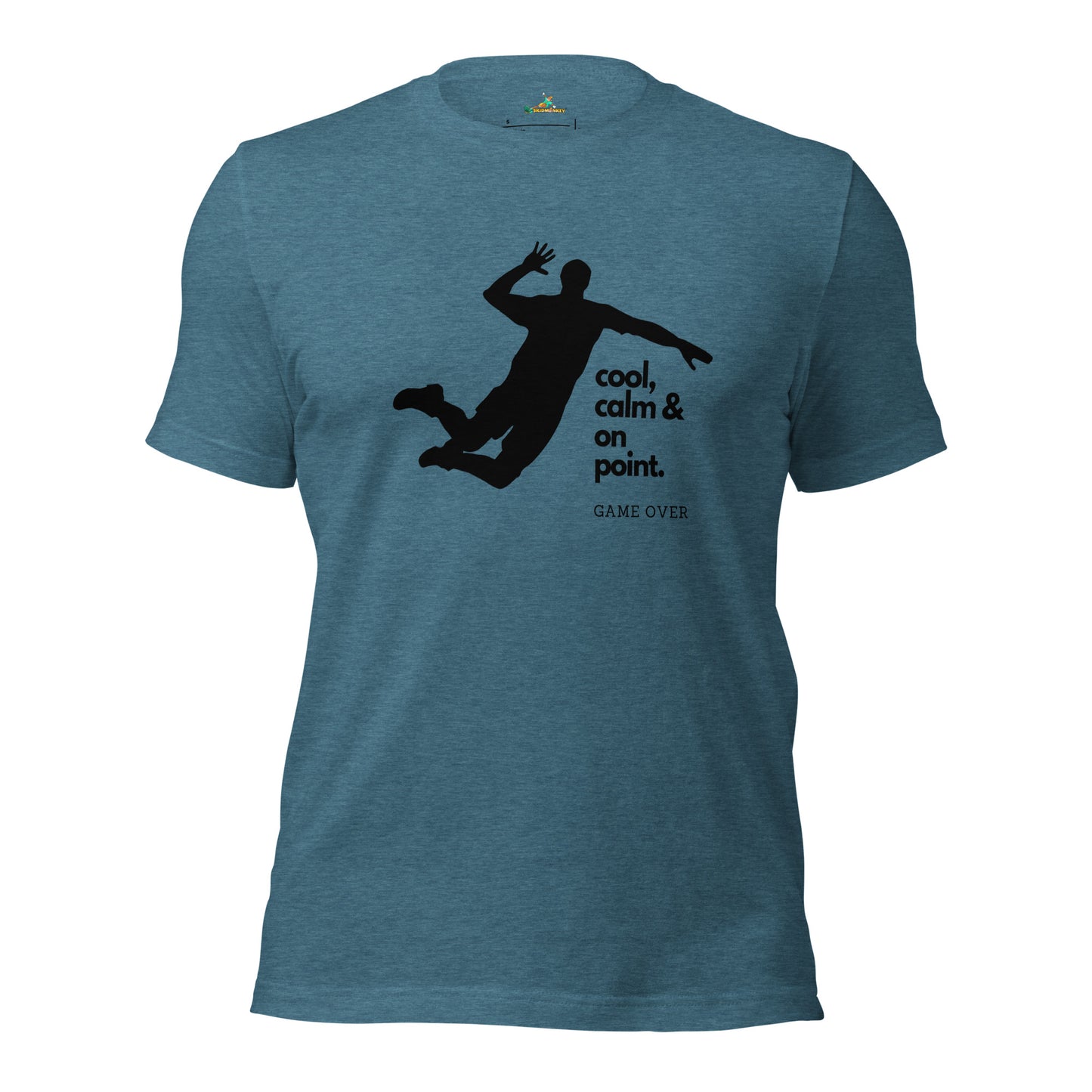 Volleyball Cool, Calm and On Point Unisex T-Shirt