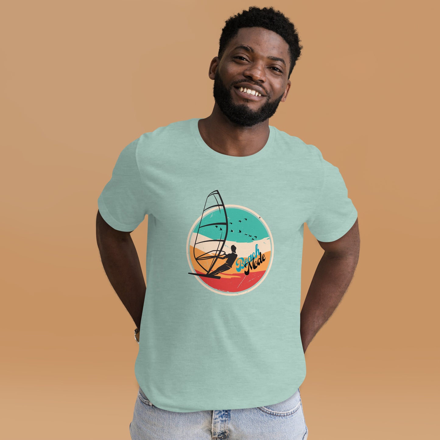 Windsurfing Beach Mode Unisex T-Shirt