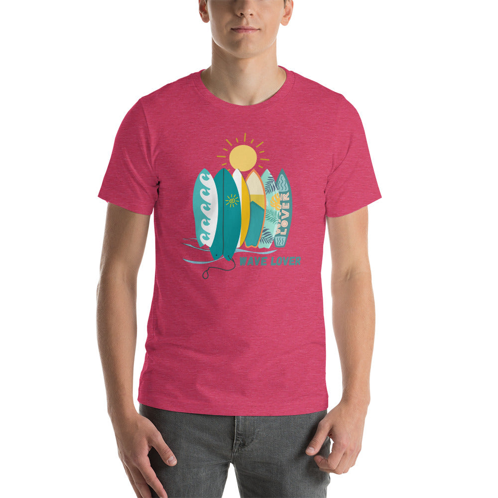 Surfing Wave Lover Unisex T-Shirt