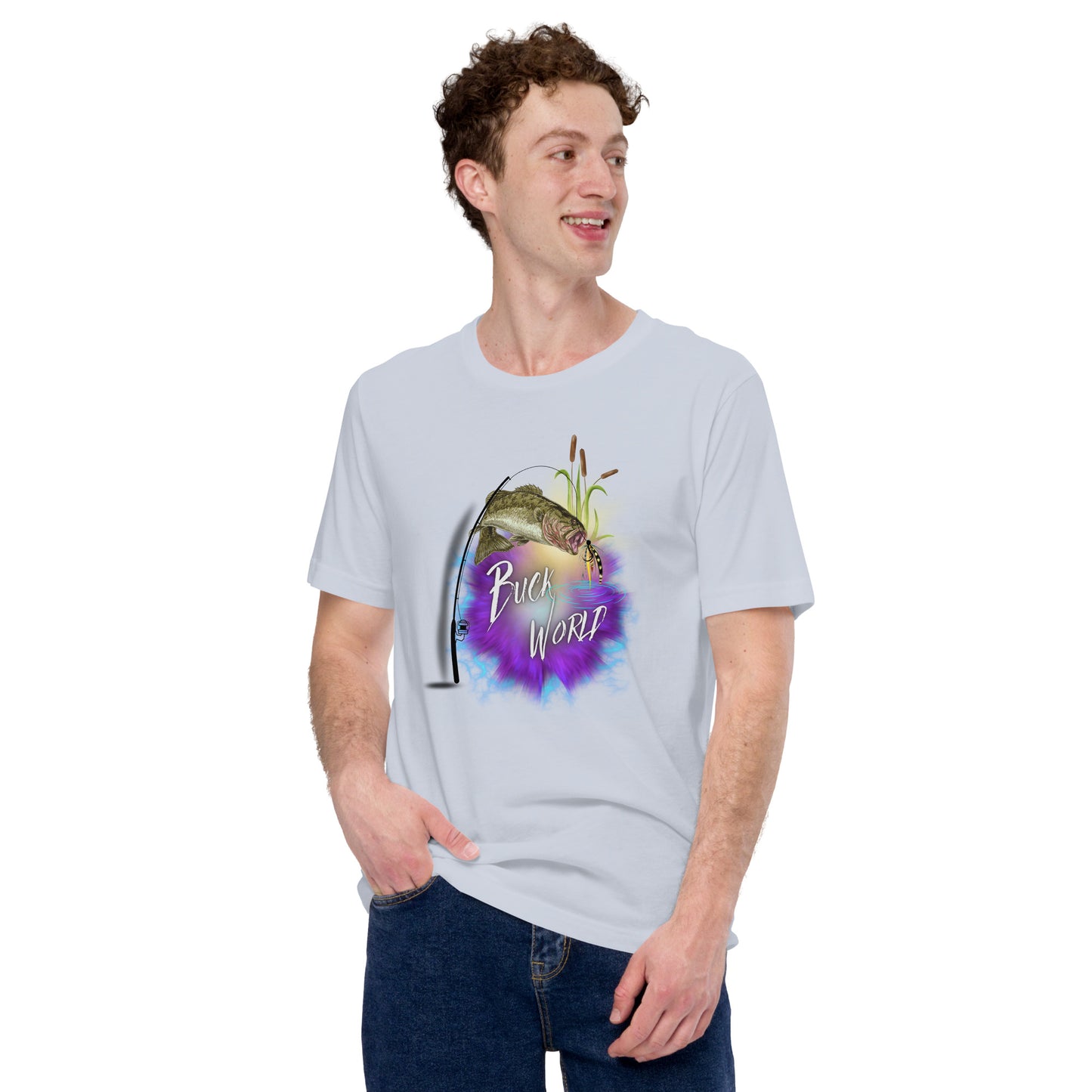 Fishing Buck World Unisex T-Shirt