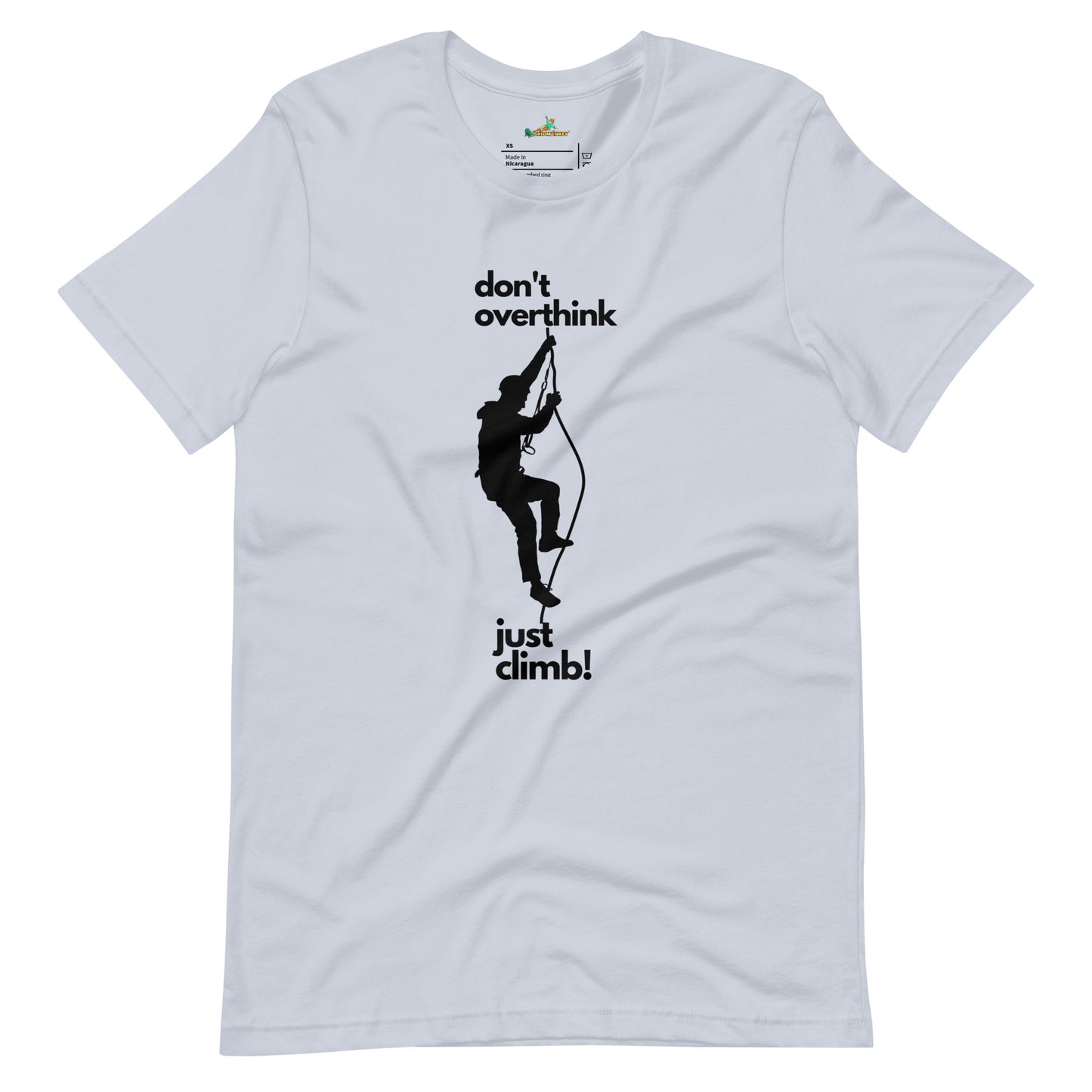 Climbing Don't Overthink Unisex T-Shirt