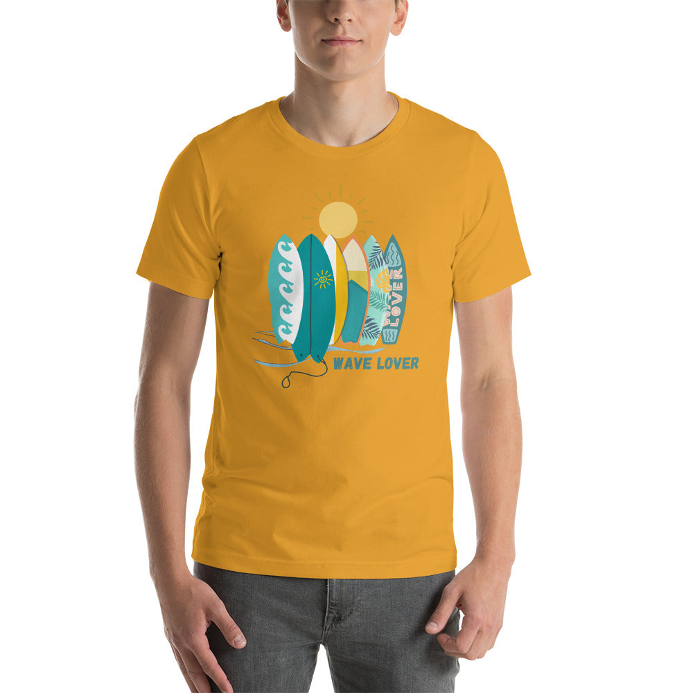 Surfing Wave Lover Unisex T-Shirt