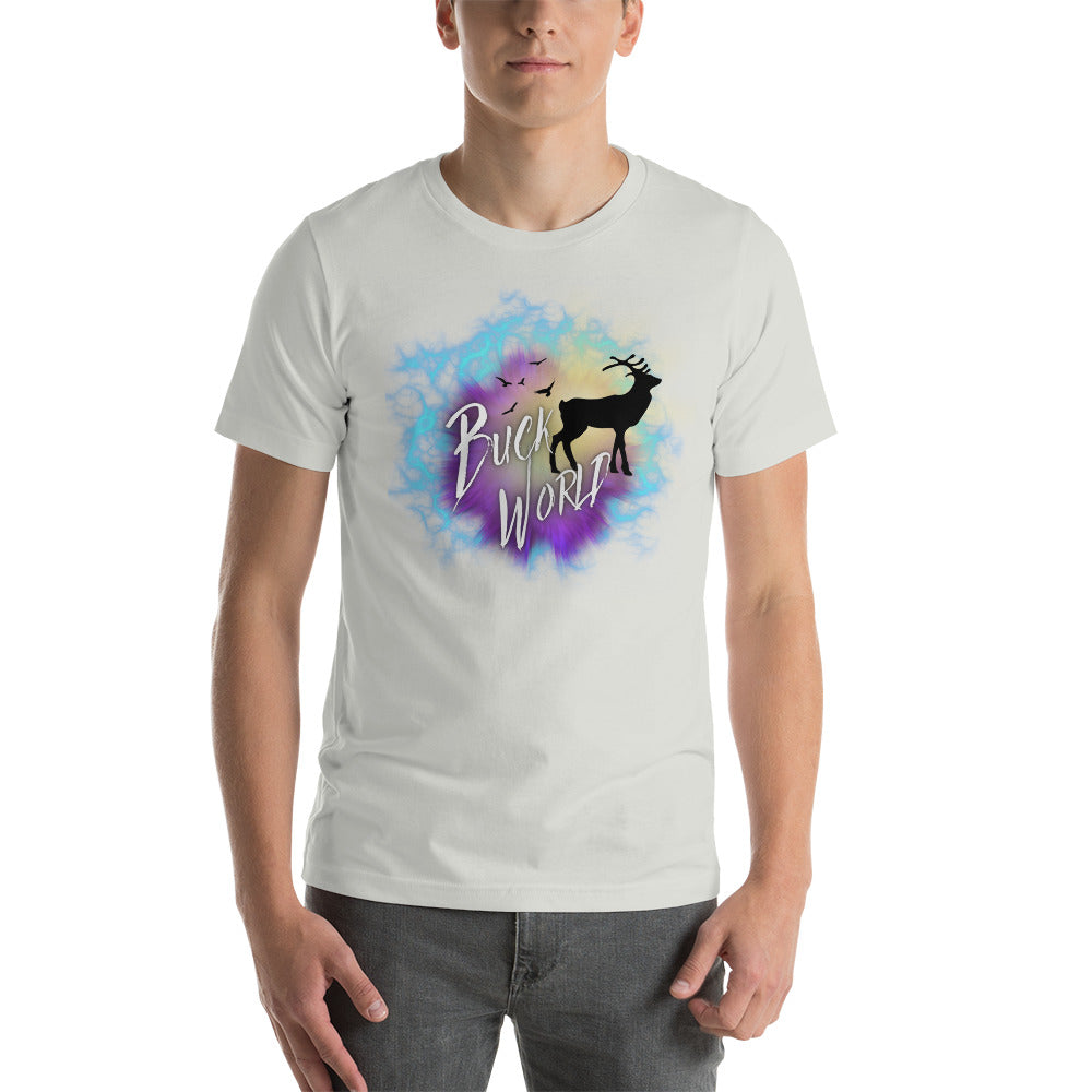 Hunting Buck World Deer Unisex T-Shirt