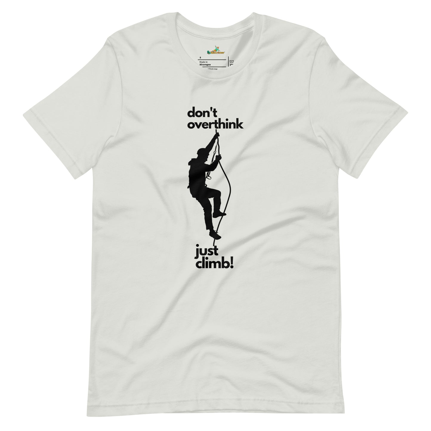 Climbing Don't Overthink Unisex T-Shirt