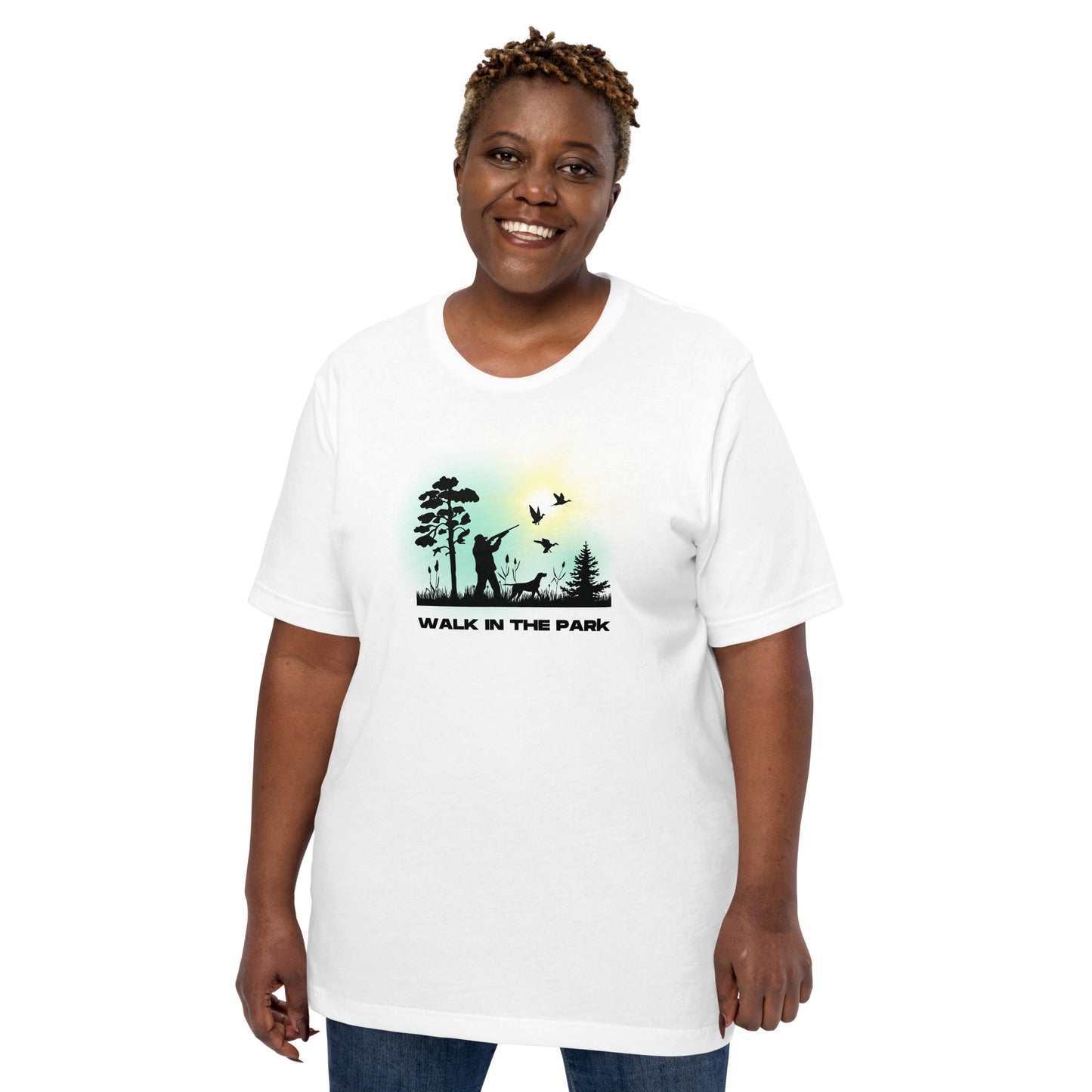 Hunting Walk in the Park Unisex T-Shirt