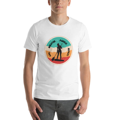 Paddleboarding Live, Breath Unisex T-Shirt