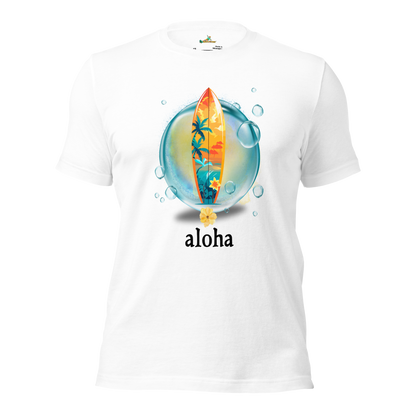 Surfing Aloha Unisex T-Shirt