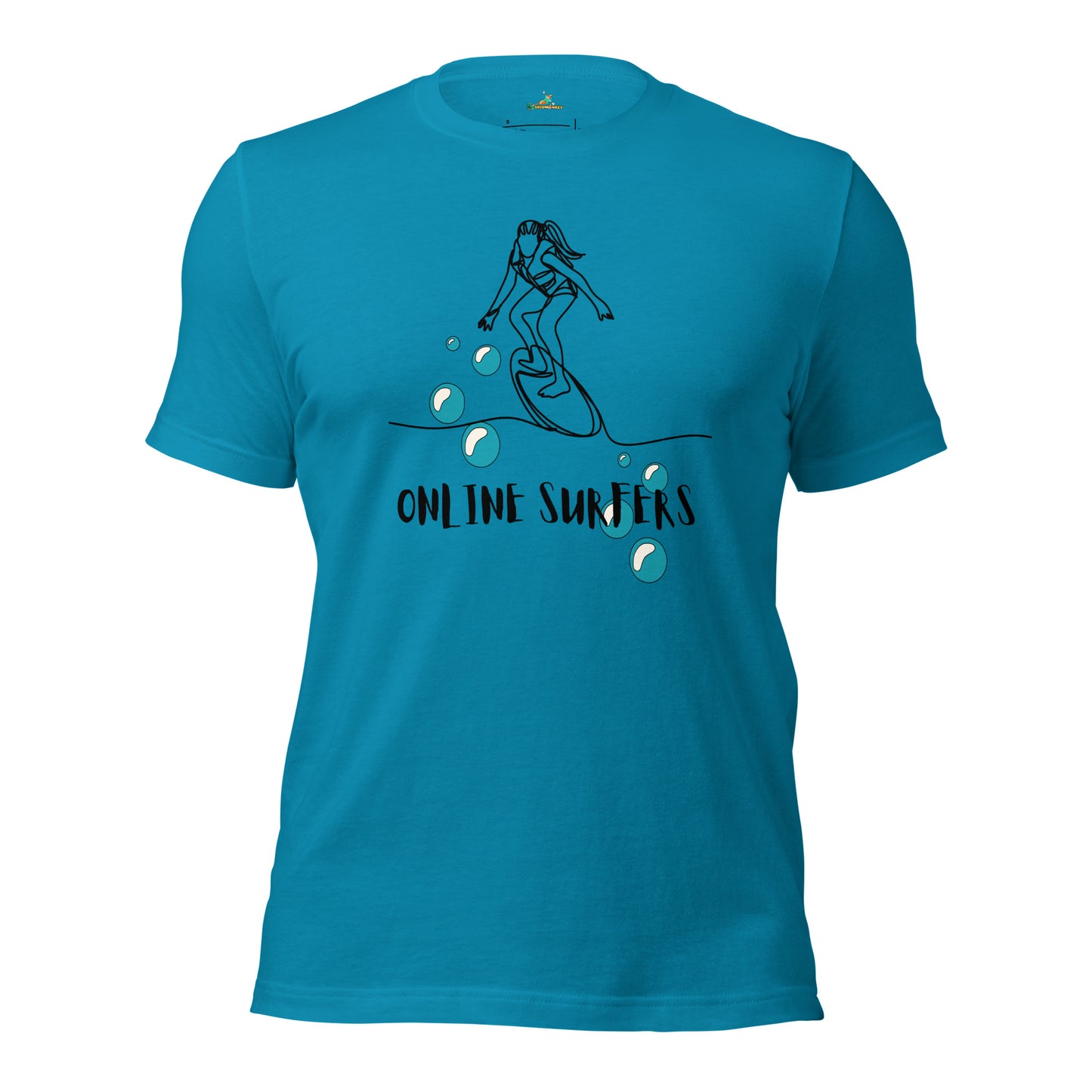 Surfing Online Surfers Unisex T-Shirt