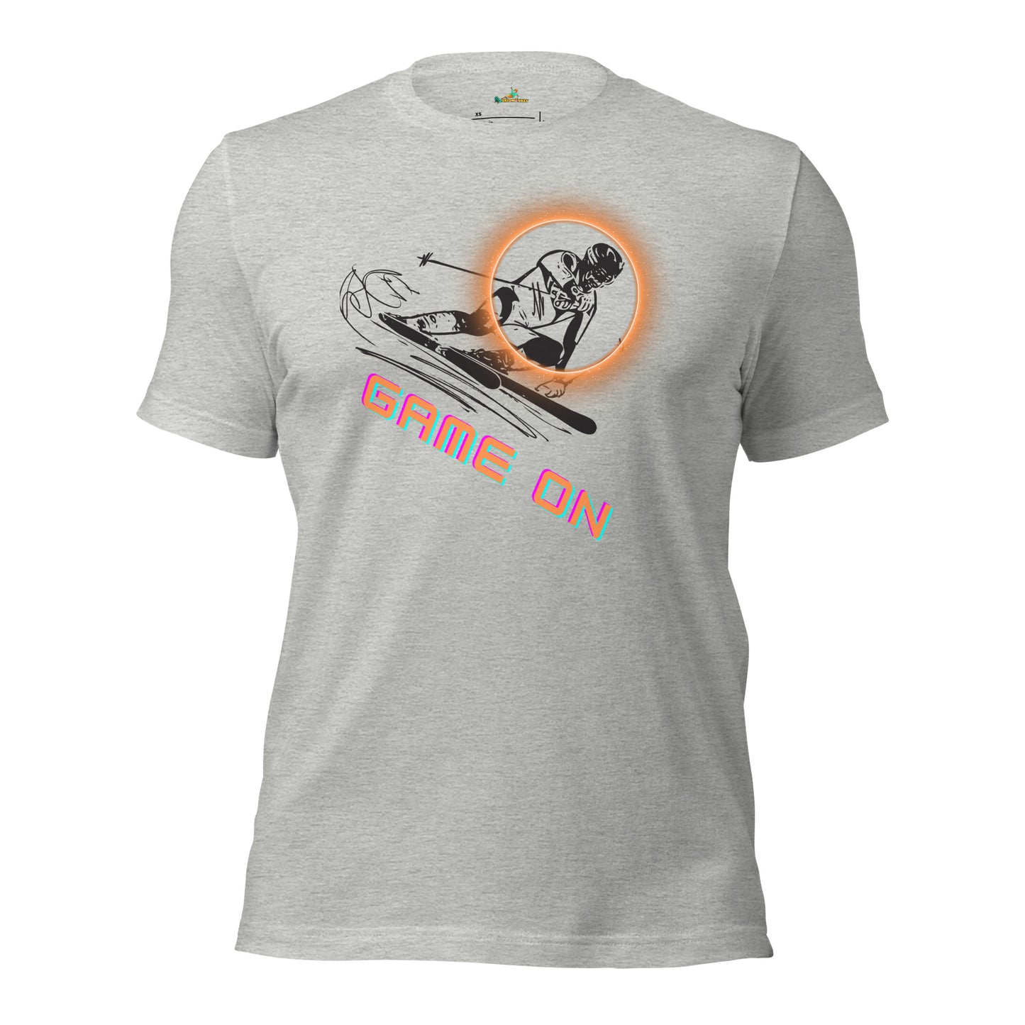 Skiing Game-On Unisex T-Shirt