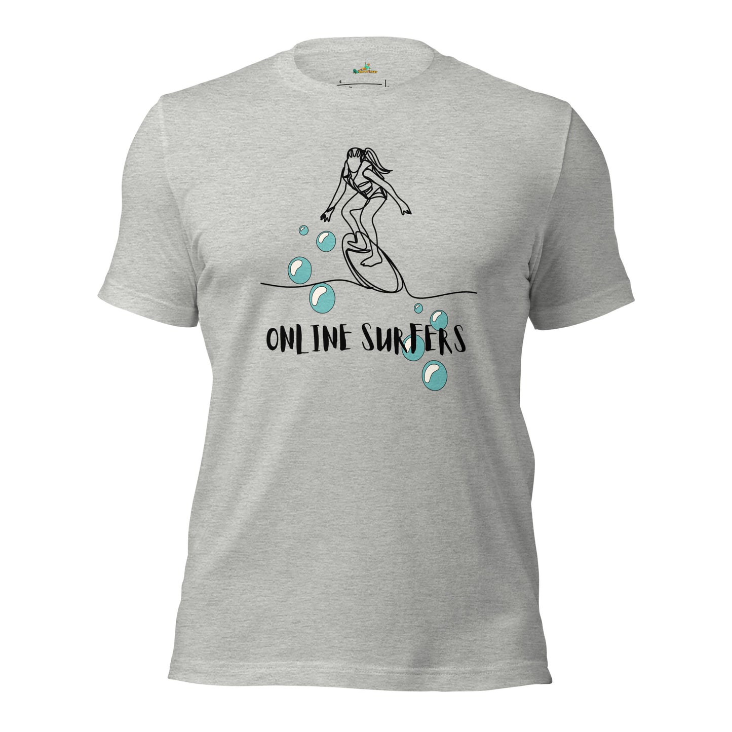 Surfing Online Surfers Unisex T-Shirt