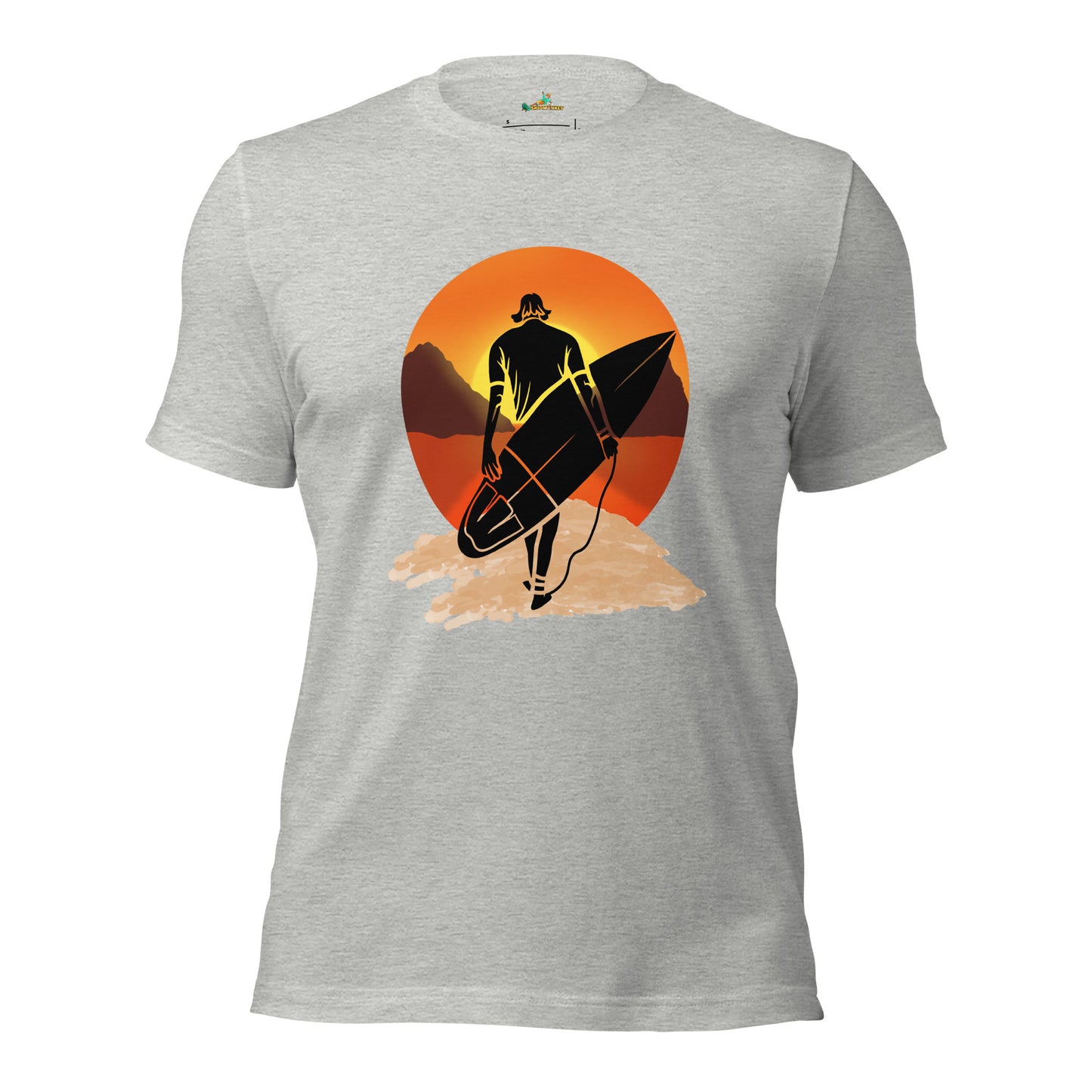 Surfing Sunset Surfer Unisex T-Shirt