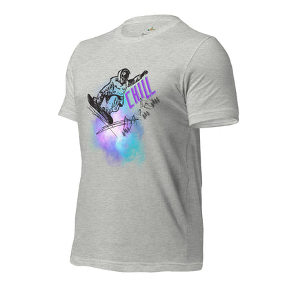 Skiing Chill Out Unisex T-Shirt