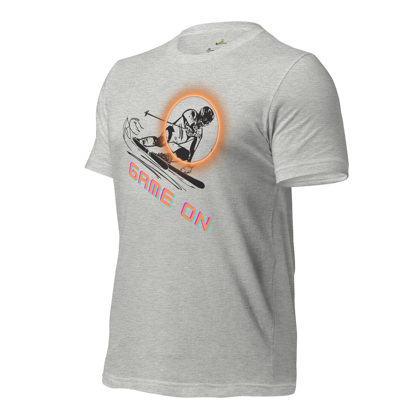 Skiing Game-On Unisex T-Shirt