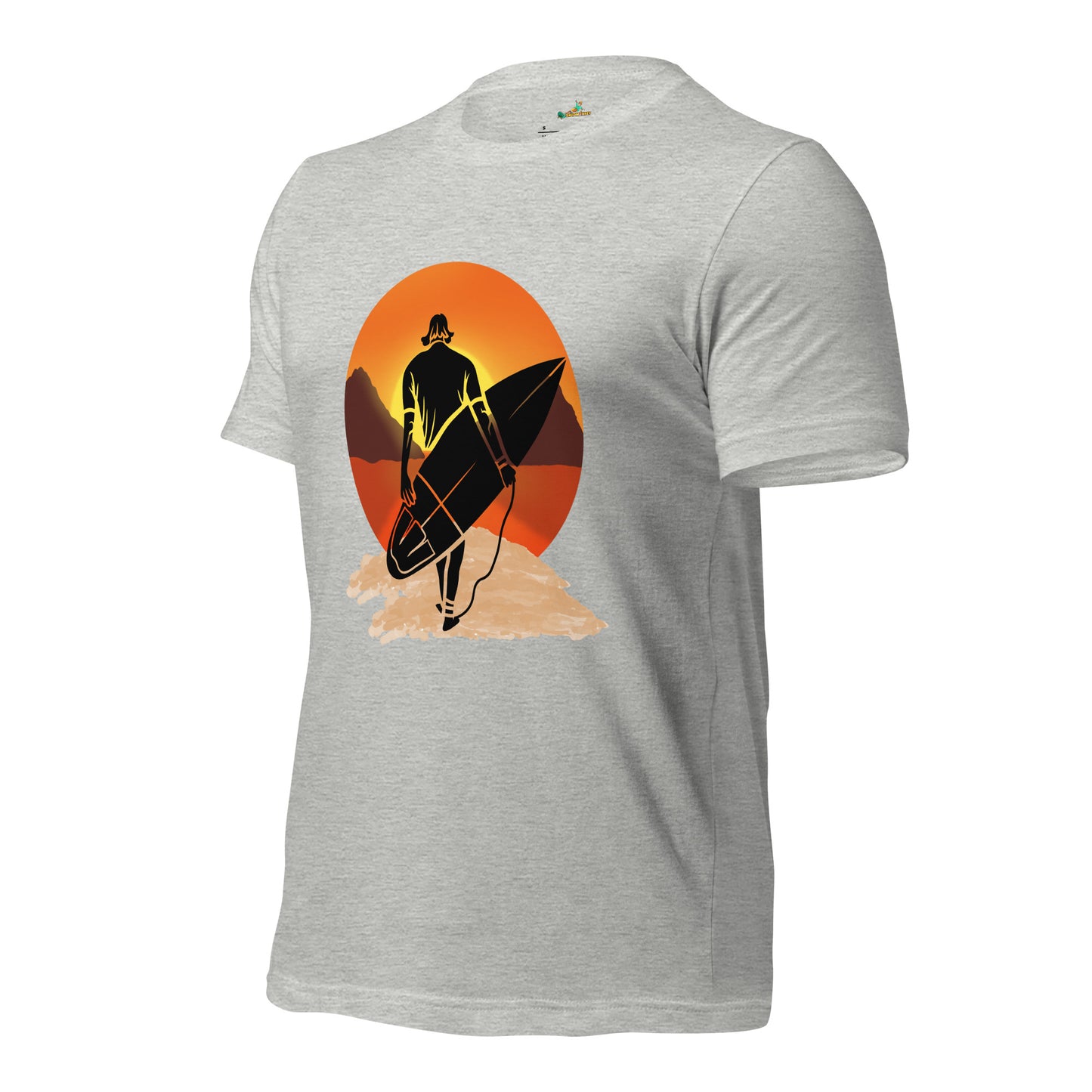 Surfing Sunset Surfer Unisex T-Shirt