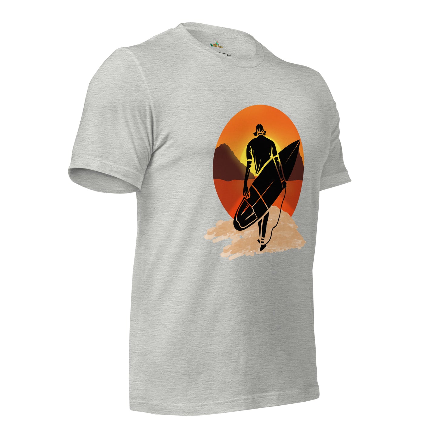 Surfing Sunset Surfer Unisex T-Shirt