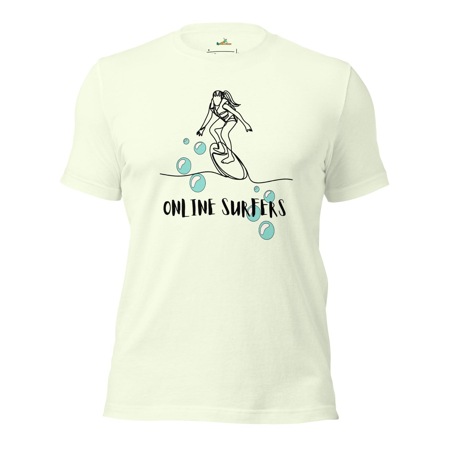 Surfing Online Surfers Unisex T-Shirt