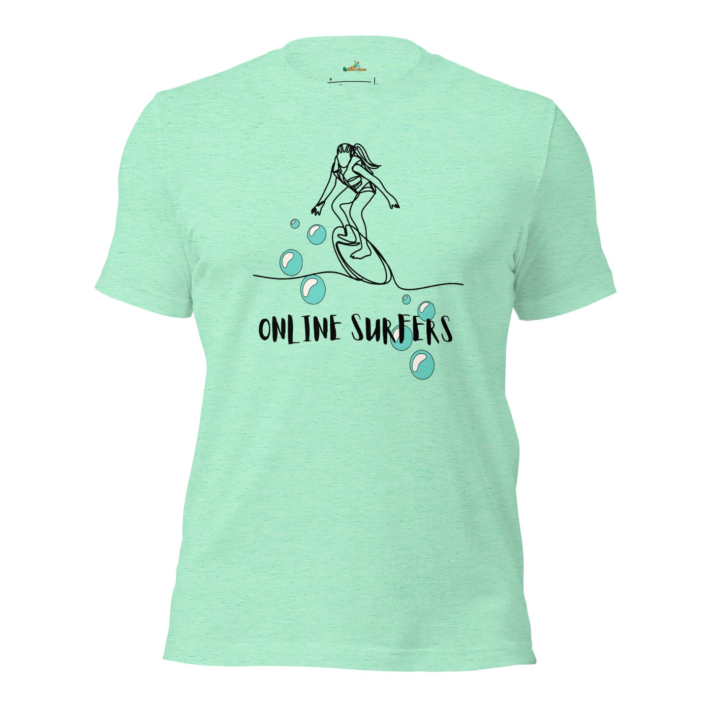 Surfing Online Surfers Unisex T-Shirt