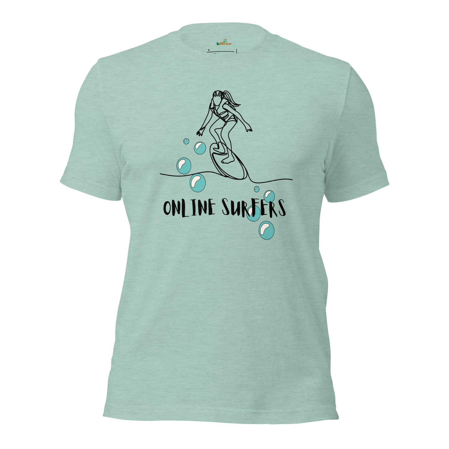 Surfing Online Surfers Unisex T-Shirt