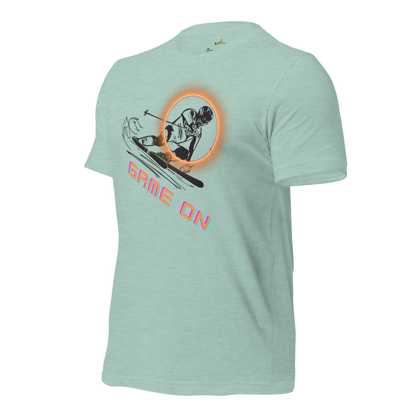 Skiing Game-On Unisex T-Shirt