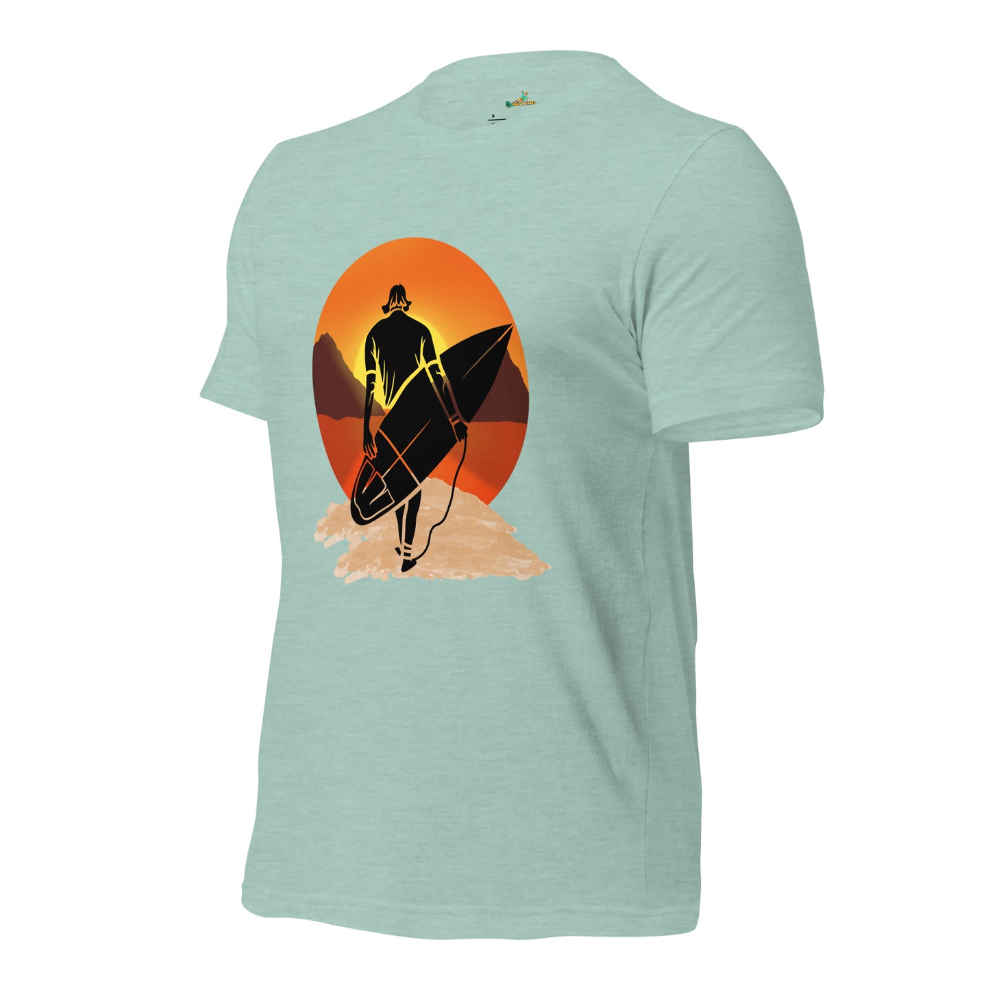 Surfing Sunset Surfer Unisex T-Shirt