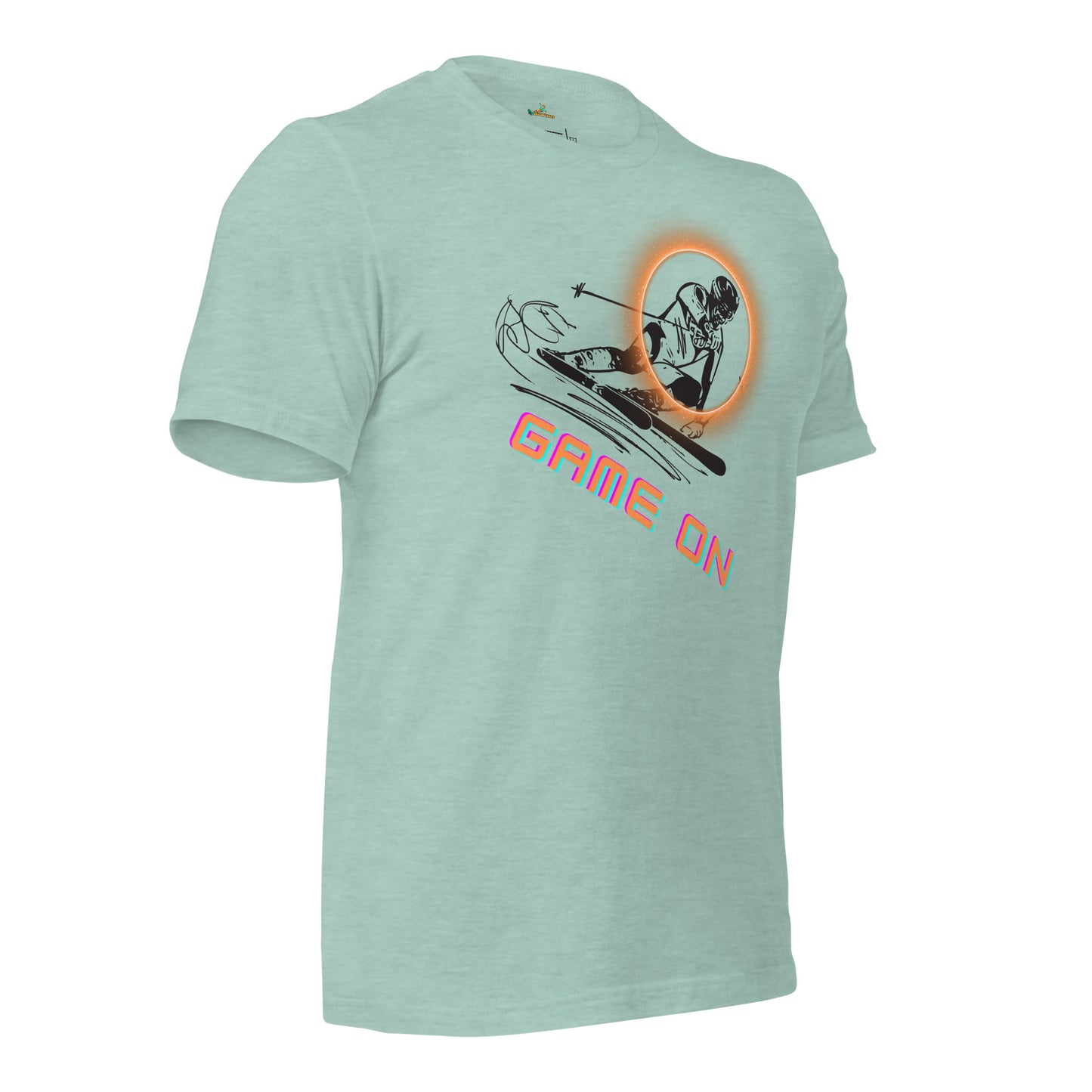 Skiing Game-On Unisex T-Shirt