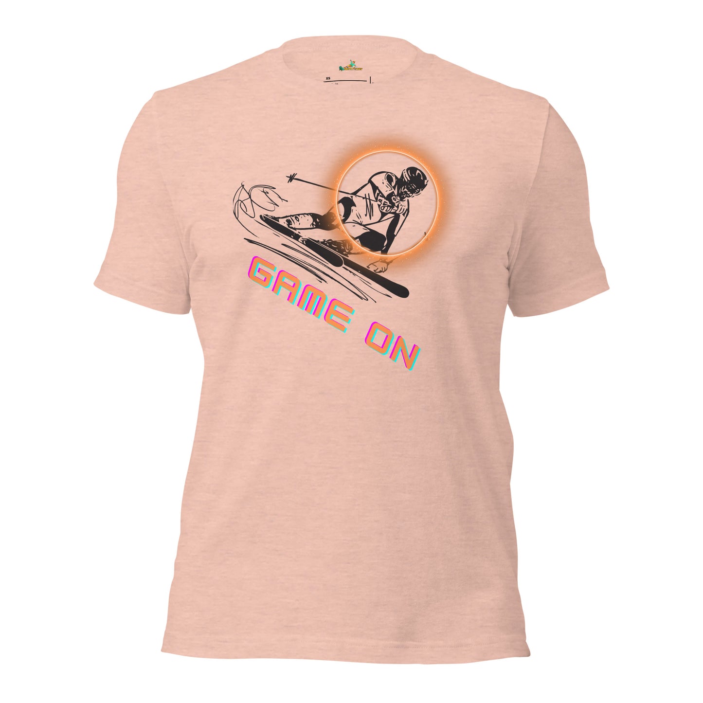 Skiing Game-On Unisex T-Shirt