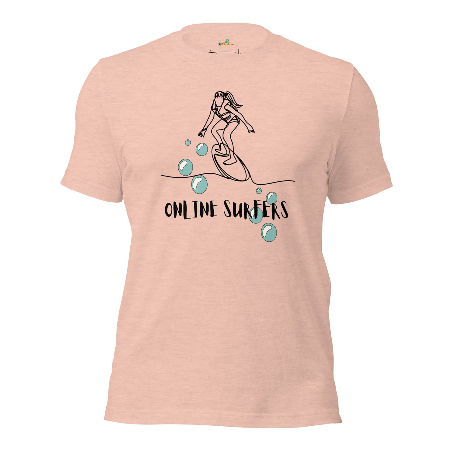 Surfing Online Surfers Unisex T-Shirt