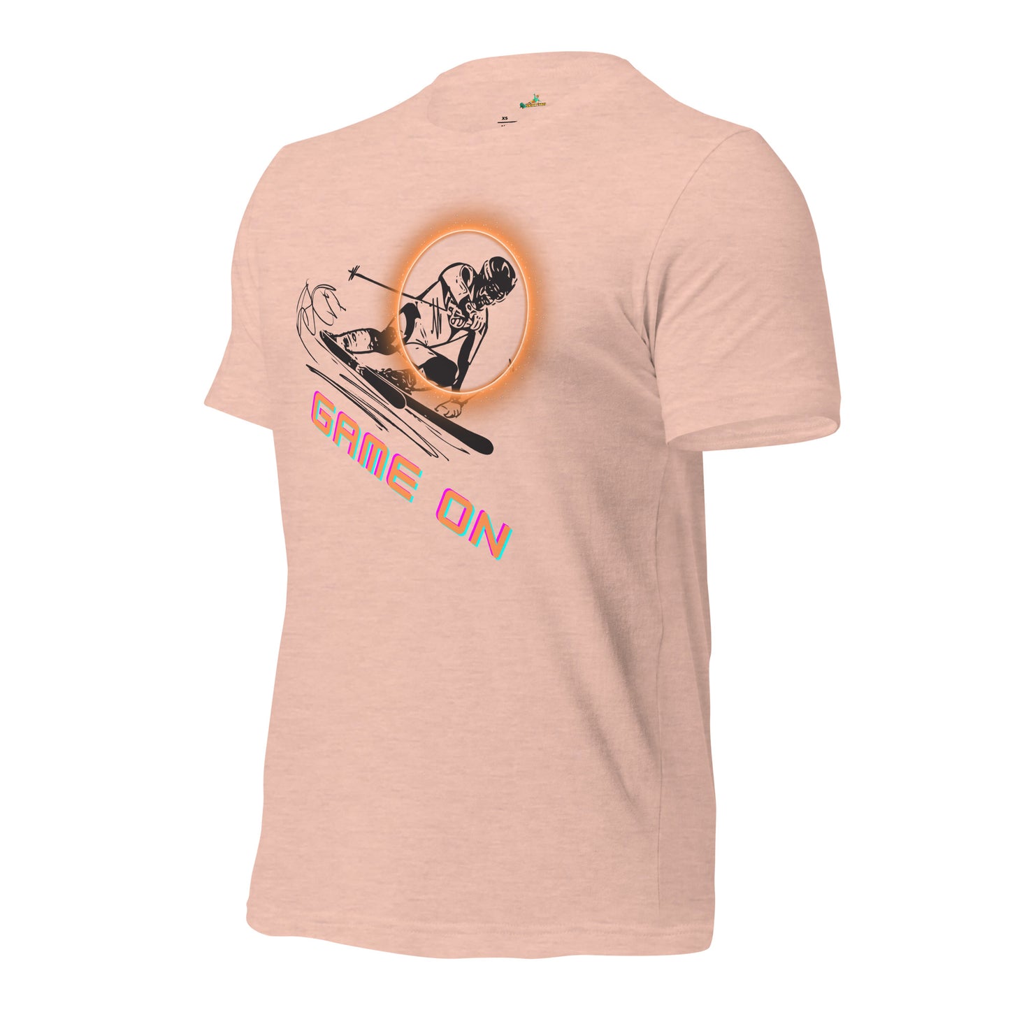 Skiing Game-On Unisex T-Shirt