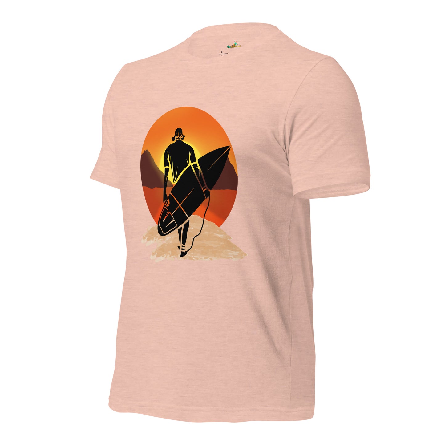 Surfing Sunset Surfer Unisex T-Shirt