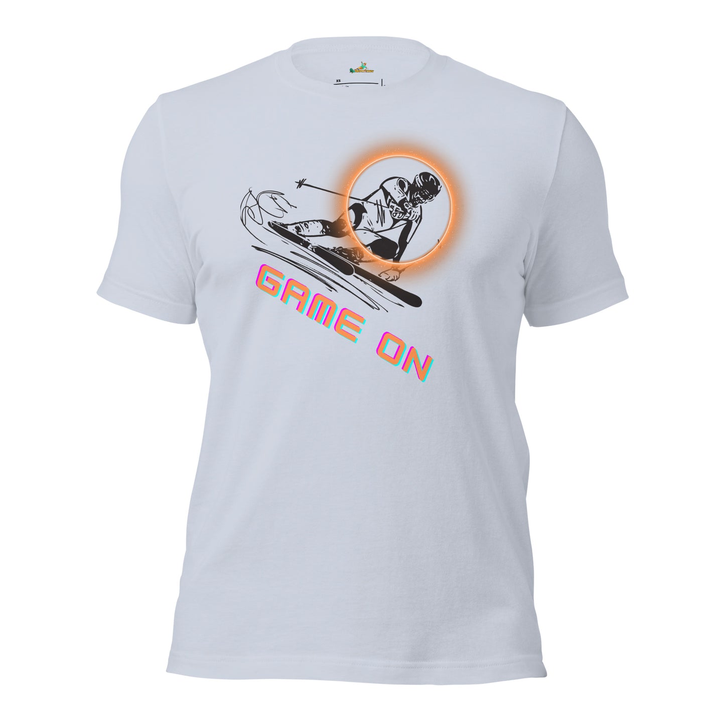 Skiing Game-On Unisex T-Shirt