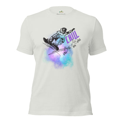 Skiing Chill Out Unisex T-Shirt
