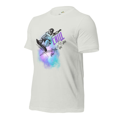 Skiing Chill Out Unisex T-Shirt